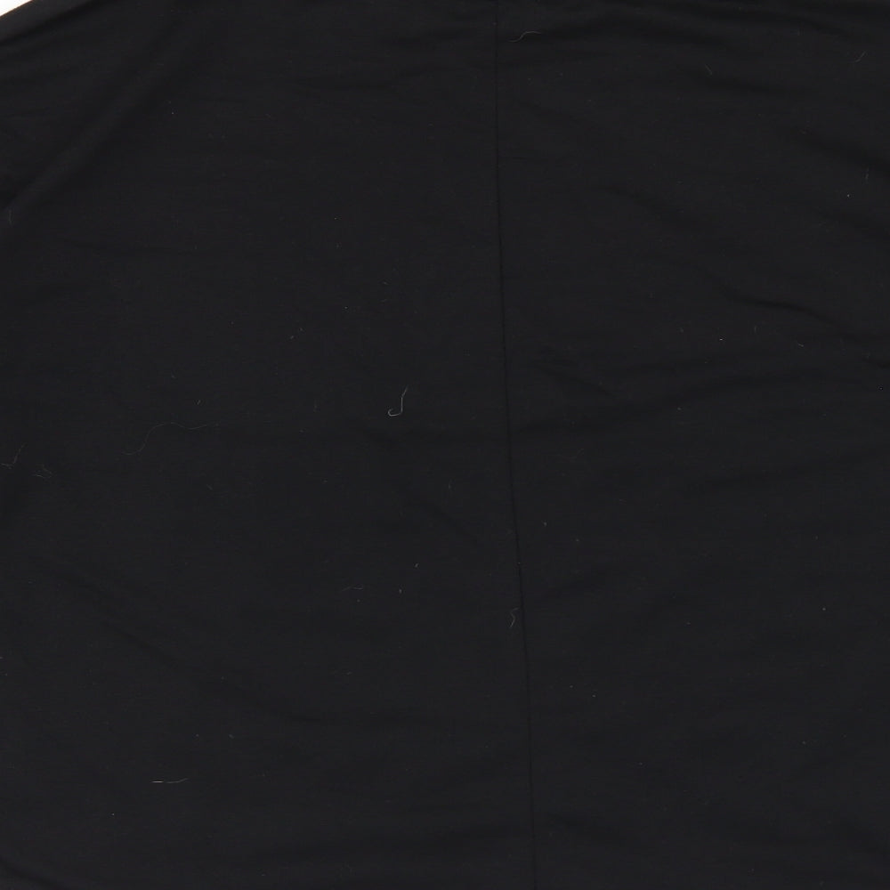 SheIn Womens Black Polyester Pullover Sweatshirt Size M Pullover