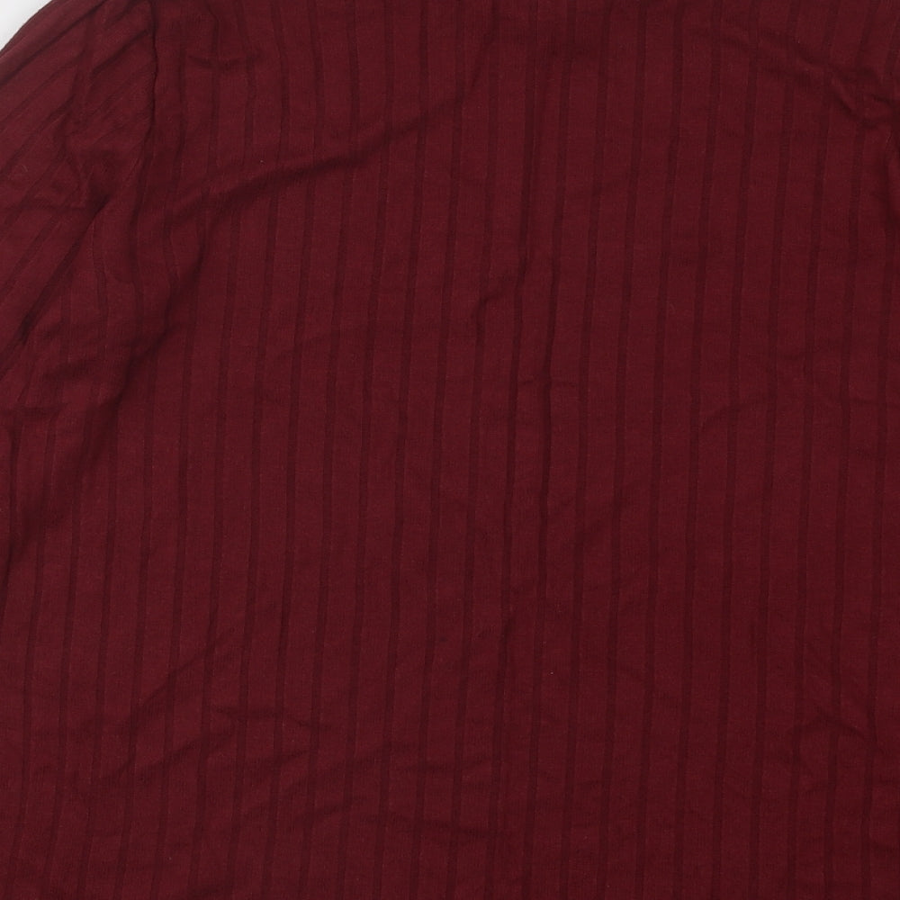Womens UK Size 14 Papaya Purple Pullover Jumper