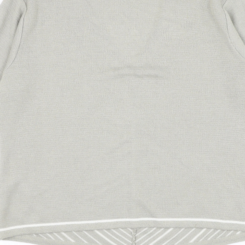 Womens UK Size 14 Berkertex Grey Pullover Jumper