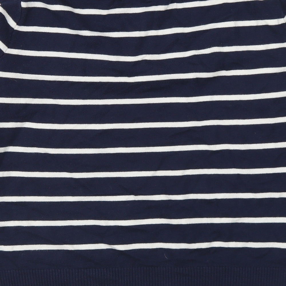 Womens UK Size 14 M&Co Blue Pullover Jumper