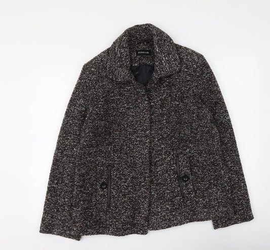 Womens UK Size 14 Finesse Brown Jacket