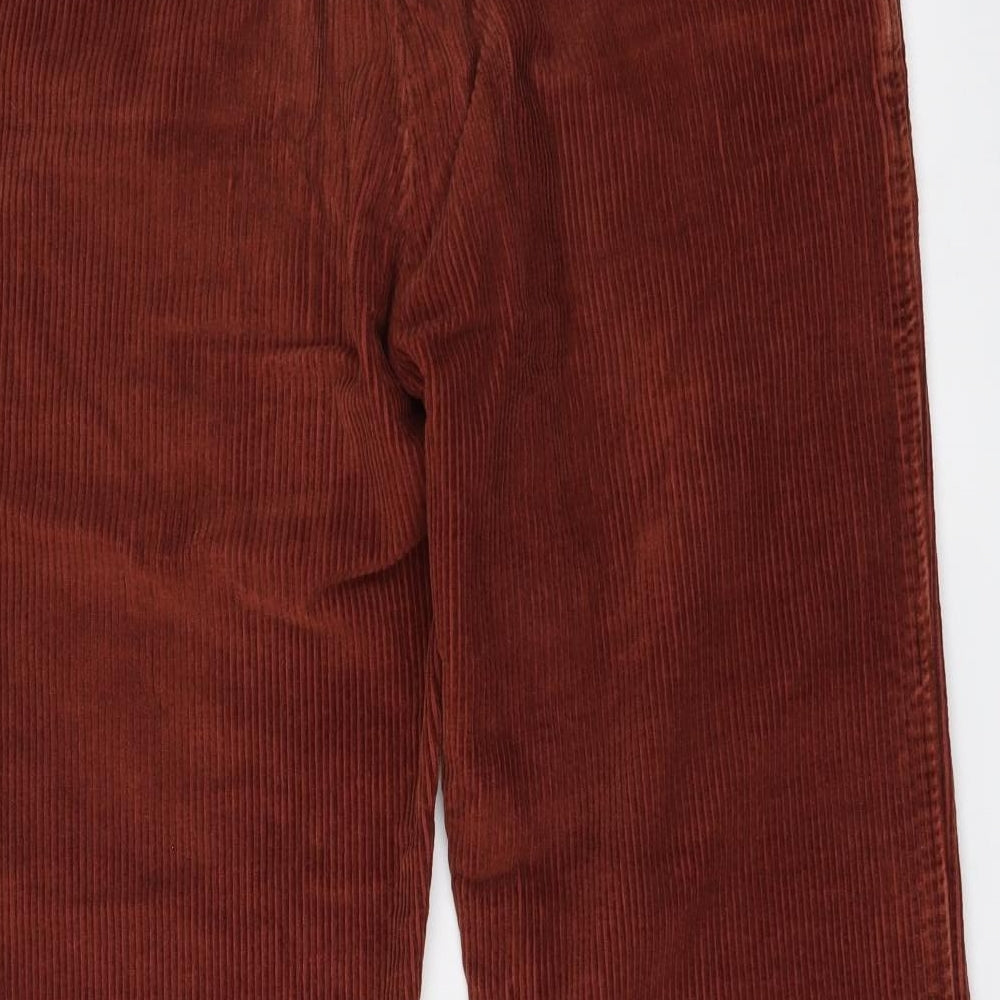 Mens UK Size 30 in Samuel Windsor Regular Fit Straight Brown Jeans