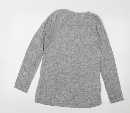 Womens UK Size 10 NEXT Grey Pullover Jumper