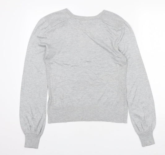 Womens UK Size 10 NEXT Grey Pullover Jumper