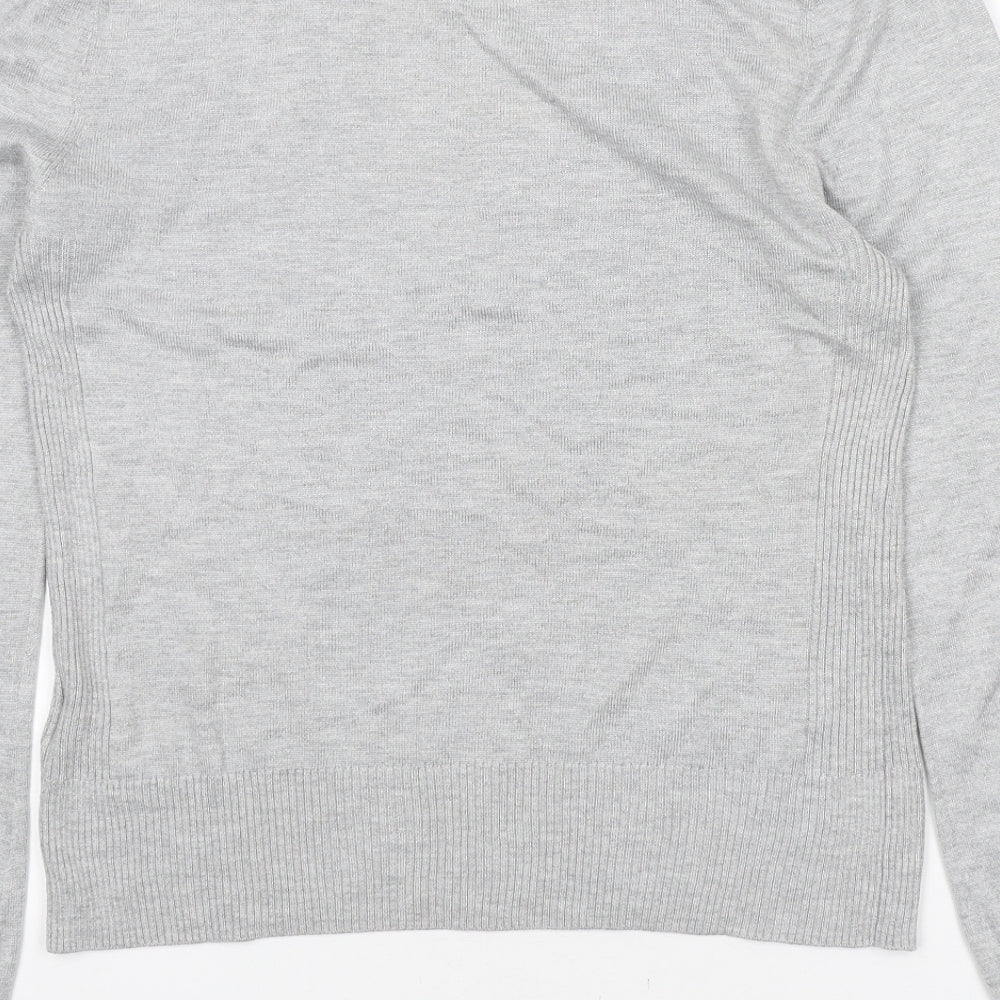Womens UK Size 10 NEXT Grey Pullover Jumper