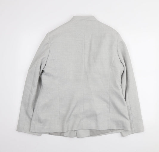 Womens UK Size 16 Wardrobe Regular Grey Blazer