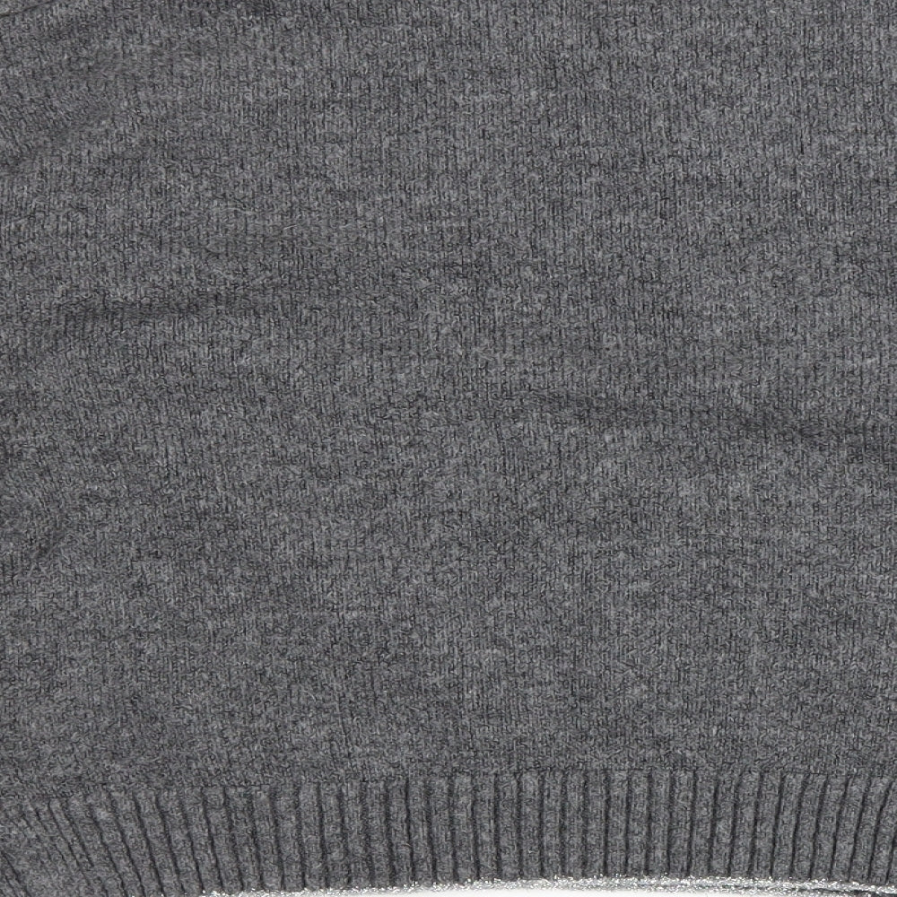 Womens UK Size M NEXT Grey Pullover Jumper