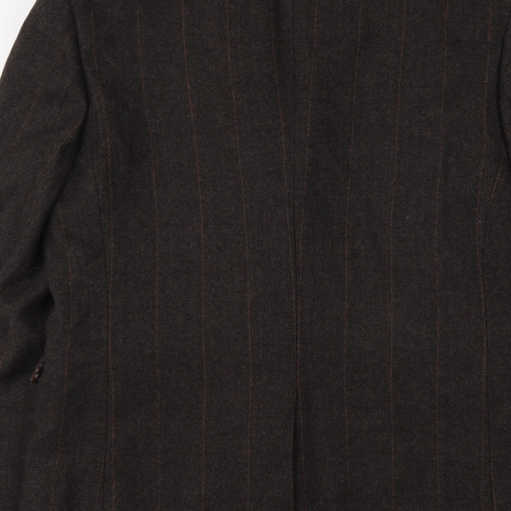 Mens UK Size M Cedar Wood State Regular Brown Suit Jacket