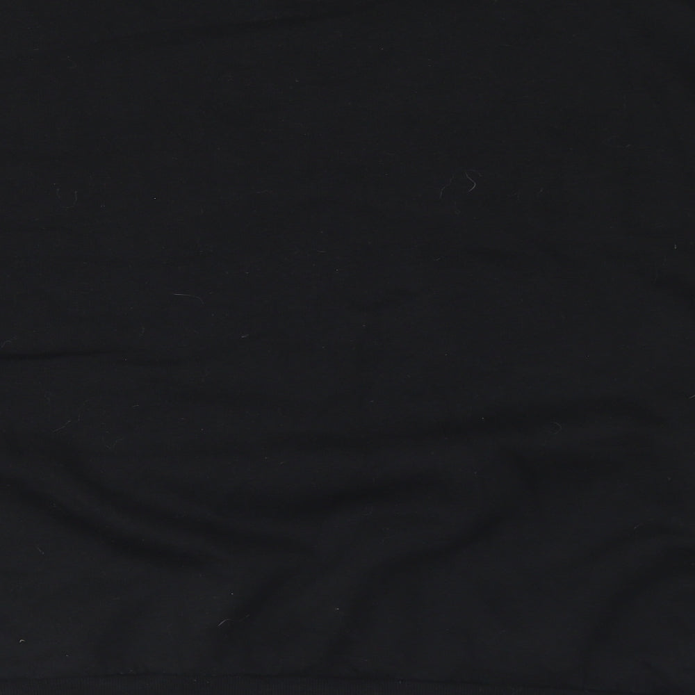 Preworn Womens Black Polyester Pullover Sweatshirt Size XL Pullover - Long Island City