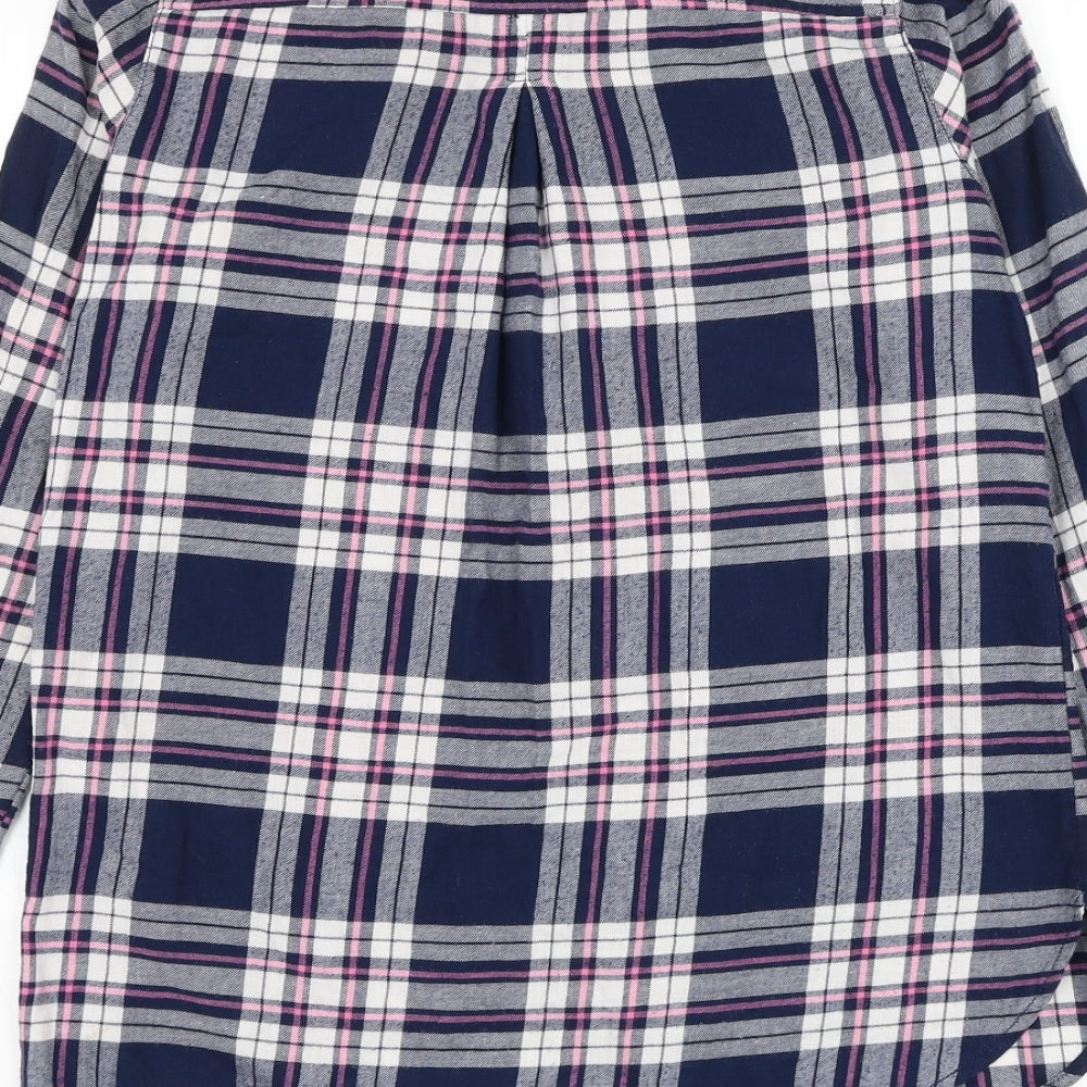Womens UK Size 4 H&M Basic Button-Up