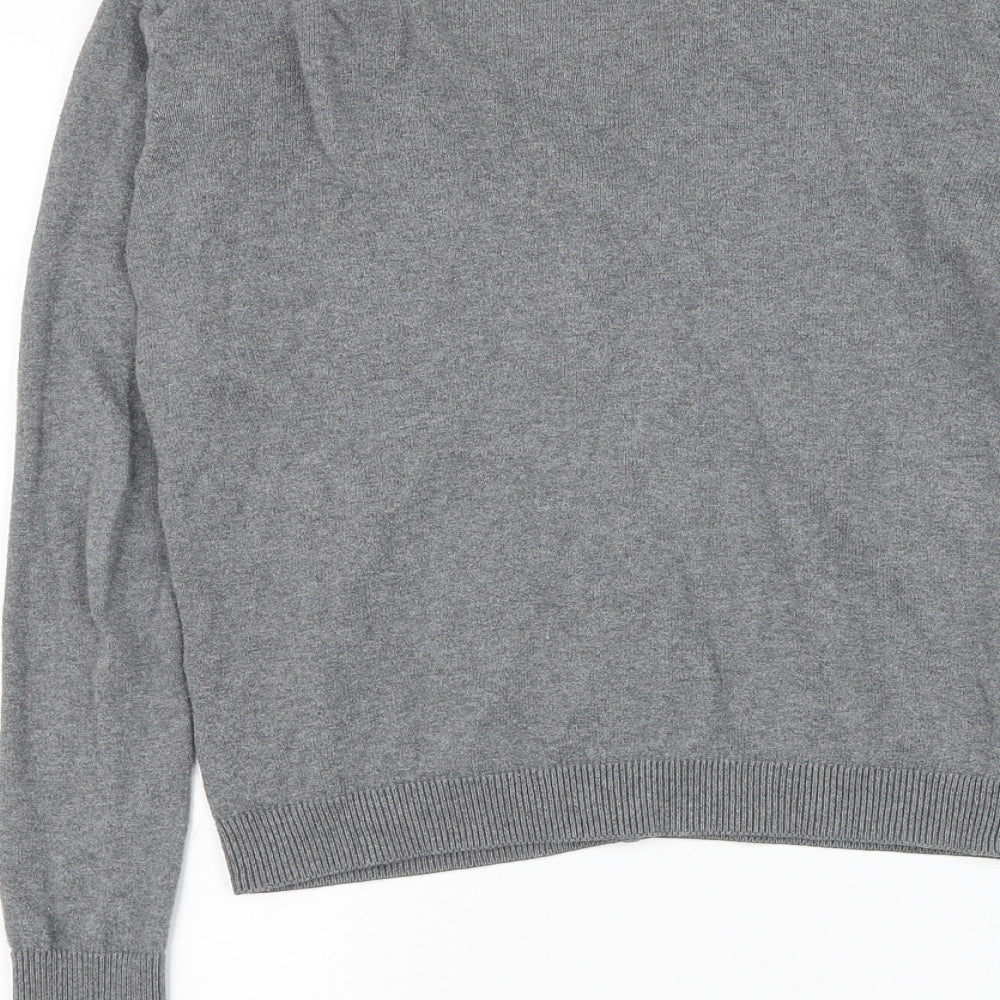 Womens UK Size 4 Primark Grey Cardigan Jumper