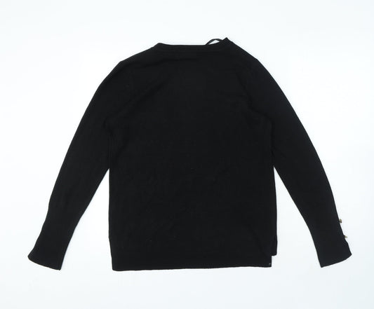 Womens UK Size S Primark Black Pullover Jumper