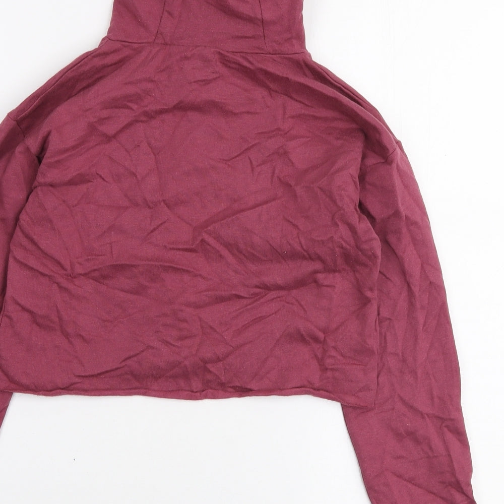 Studio Girls Pink Cotton Pullover Hoodie Size 10-11 Years Pullover - Runway Ready