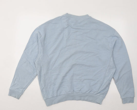Womens UK Size S ASOS Blue Pullover Sweatshirt