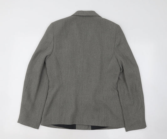 Womens UK Size 10 Essentials Grey Jacket