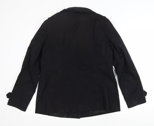Womens UK Size 12 Debenhams Black Jacket