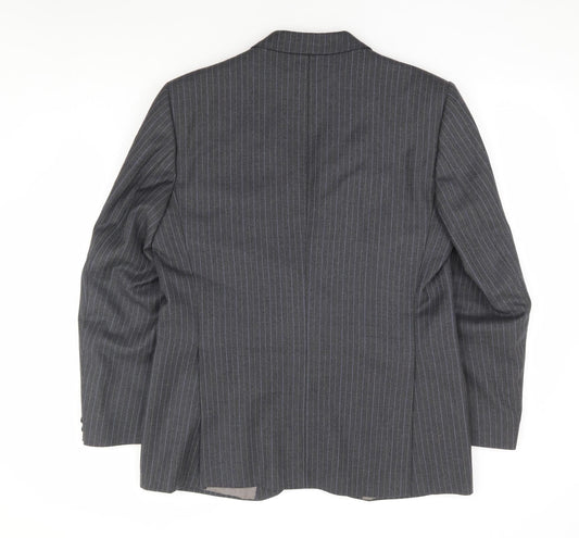Mens UK Size 40 Hepworths Regular Grey Suit Jacket