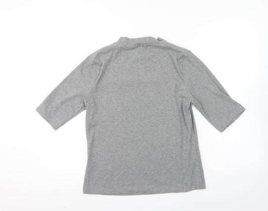 Womens UK Size 14 New Look Grey Pullover Jumper