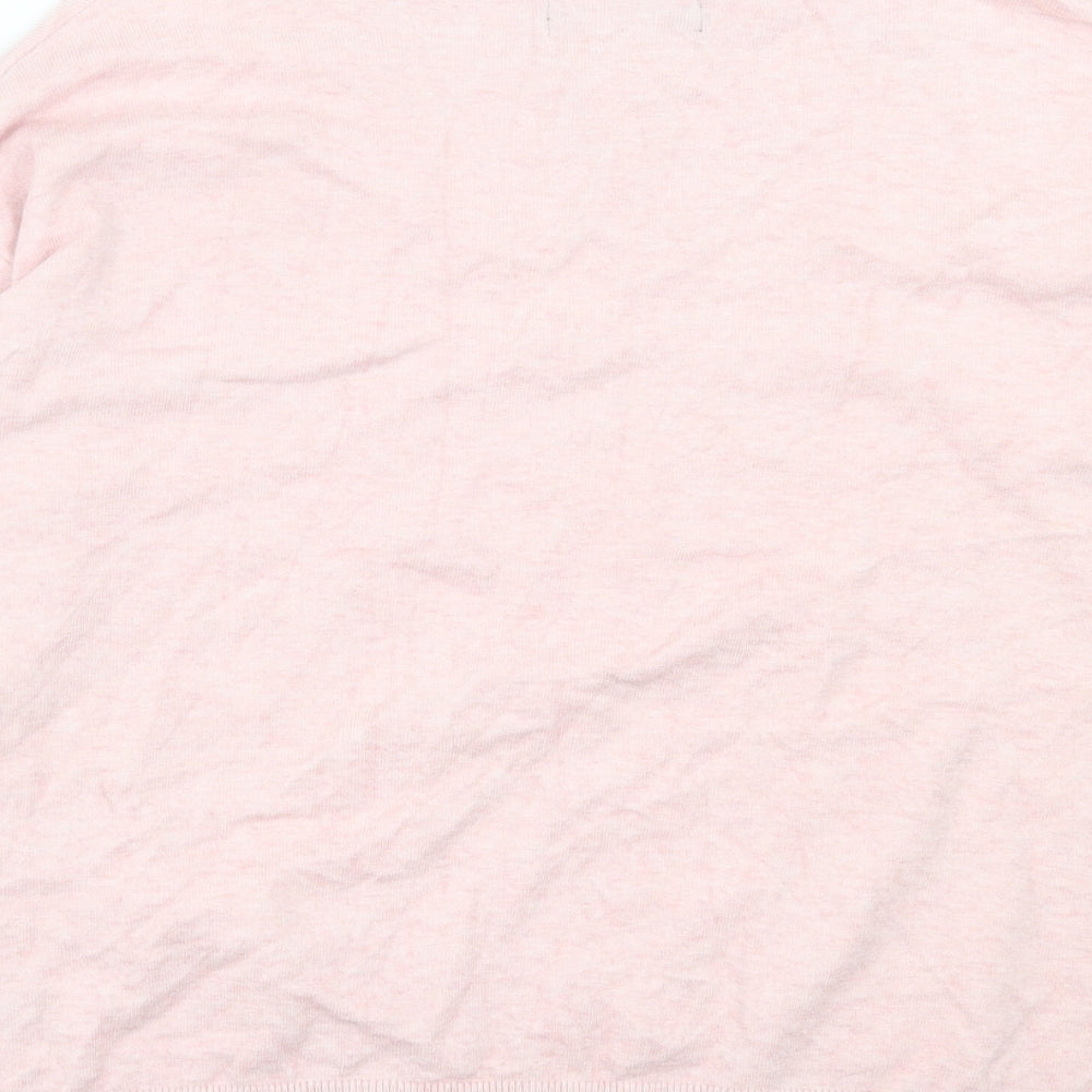 Womens UK Size S Marks and Spencer Pink Pullover Jumper