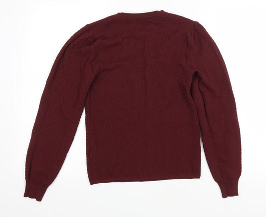 Womens UK Size 10 NEXT Purple Pullover Jumper