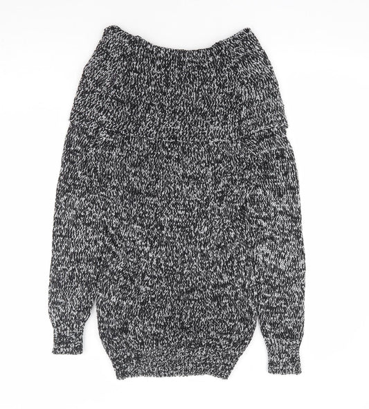 Womens UK Size 10 NEXT Black Pullover Jumper