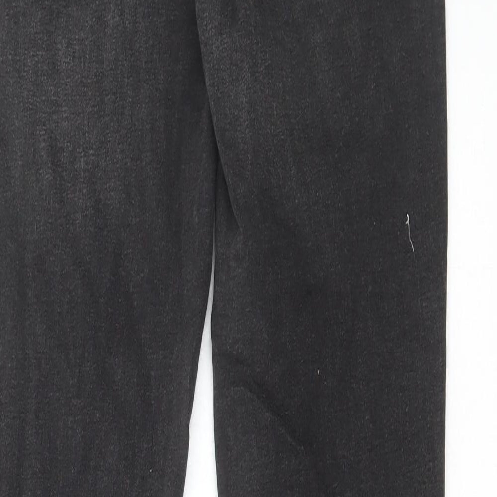 Denim & Co. Womens Black Cotton Skinny Jeans Size 12 L30 in Regular Button