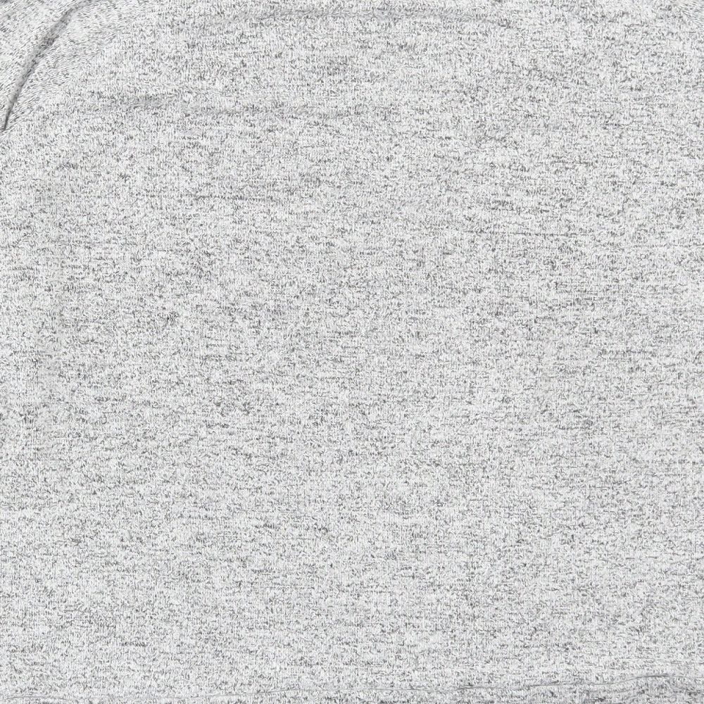 Primark Womens Grey Boat Neck Viscose Pullover Jumper Size M