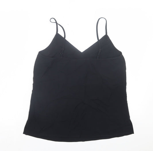 Womens UK Size 12 Marks and Spencer Black Basic Tank