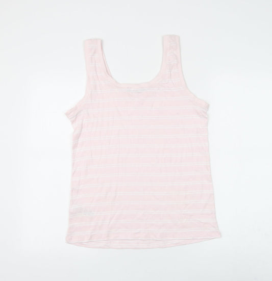 Womens UK Size 16 Marks and Spencer Pink Basic Tank
