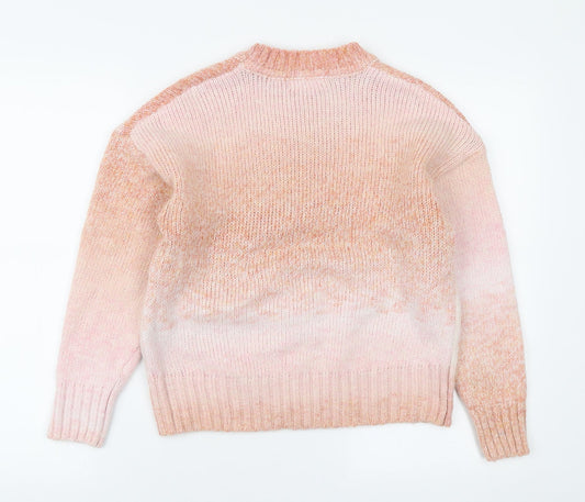 Womens UK Size 2XS Primark Pink Pullover Jumper