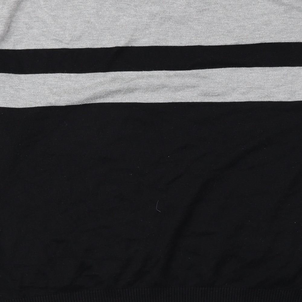 Mens UK Size L NEXT Black Pullover Jumper