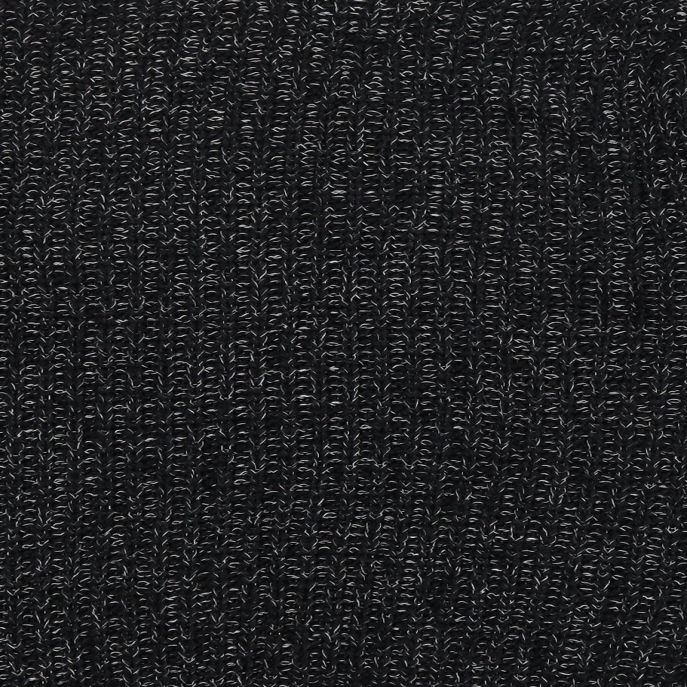 F&F Womens Black V-Neck Acrylic Pullover Jumper Size 14