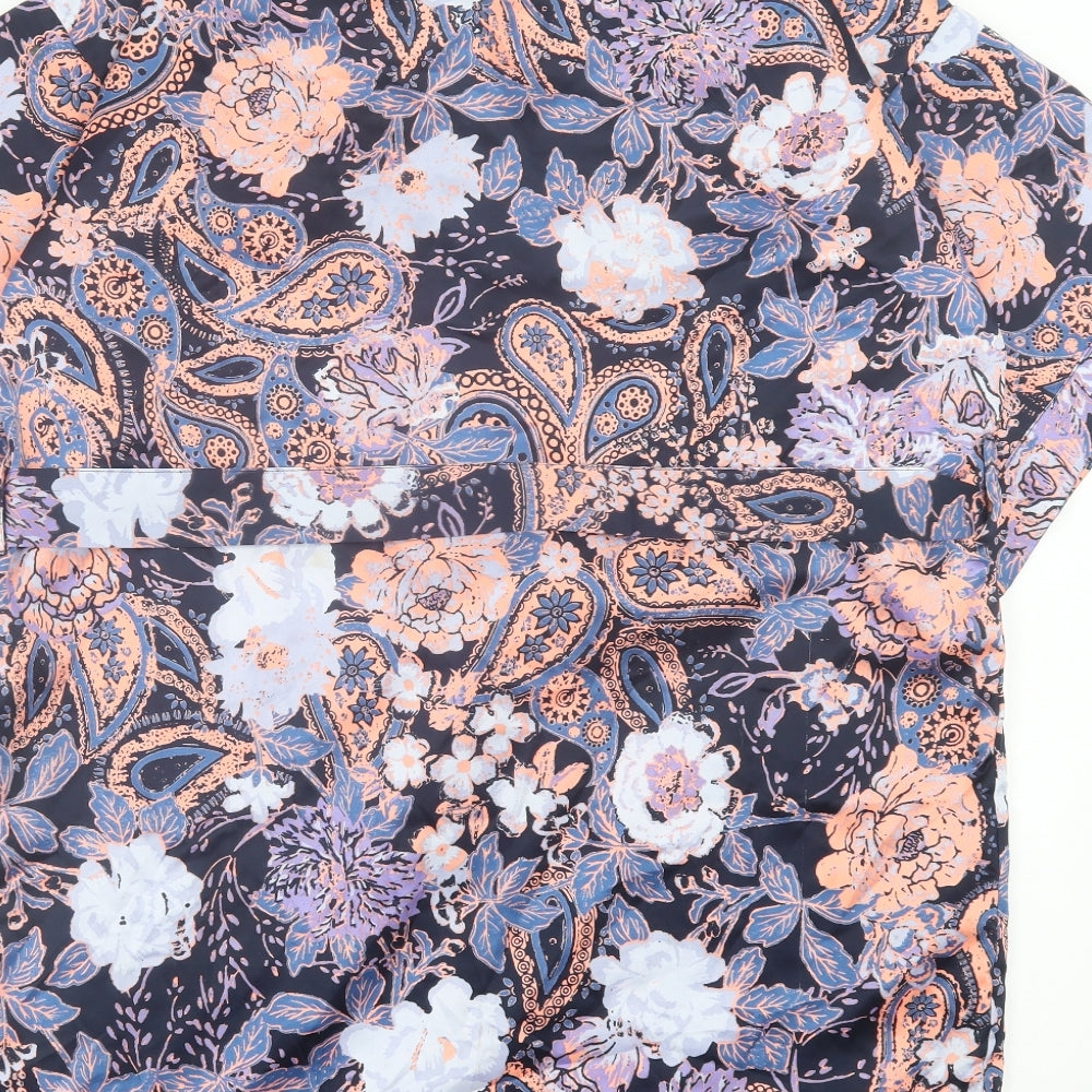 Womens UK Size XS Cotton On Multicoloured Kimono Blouse