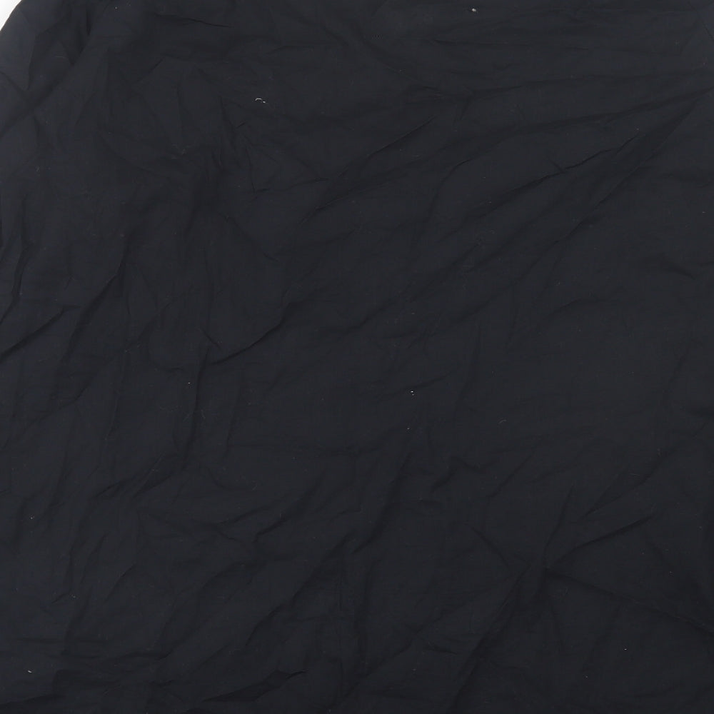 @ The beach Womens Black Cotton A-Line Size 16 V-Neck Pullover