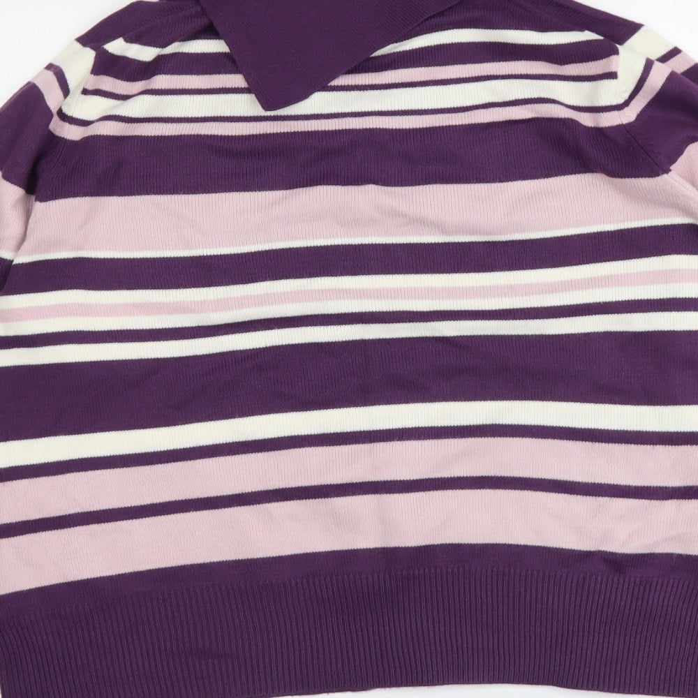 Womens UK Size 14 Berkertex Pink Pullover Jumper