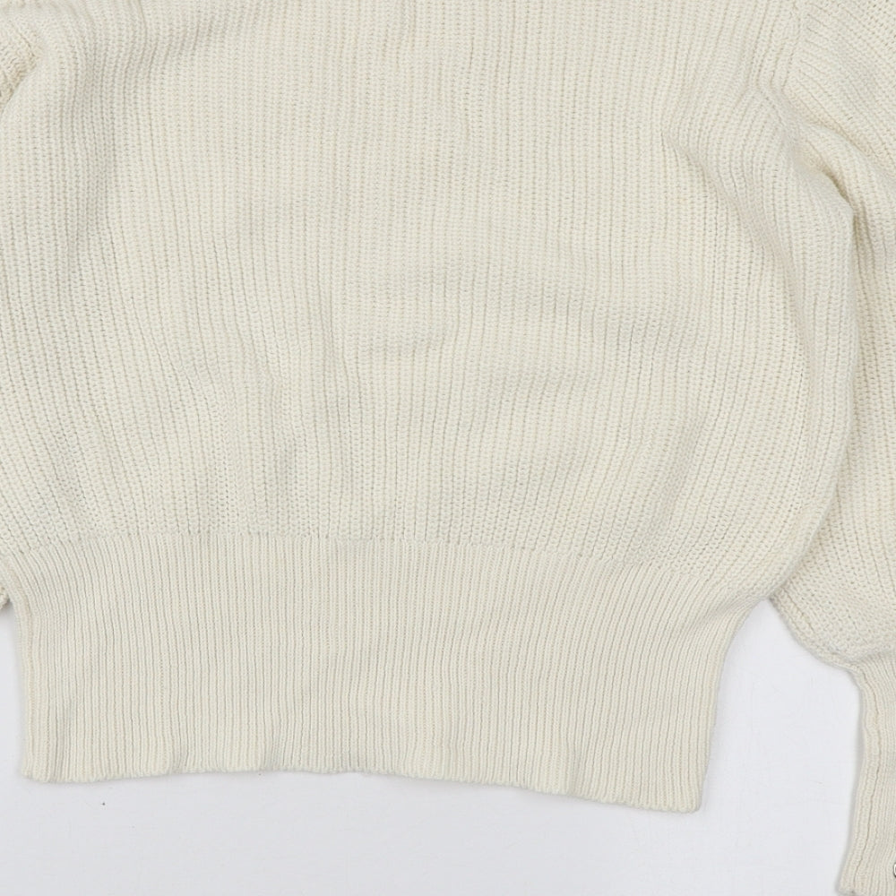 Womens UK Size M Select Ivory Pullover Jumper