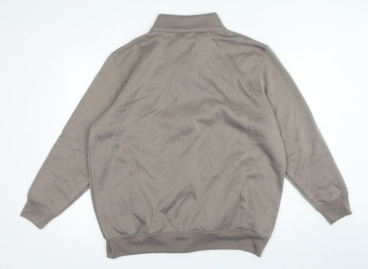 Damart Womens Brown Jacket Size 18 Button - Flower