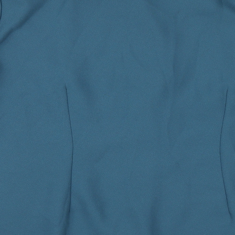 Classics Womens Blue Jacket Blazer Size 14 Button