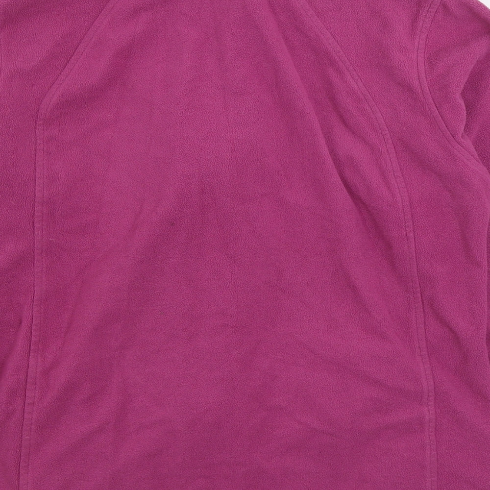 Avenue Womens Pink Jacket Size S Zip