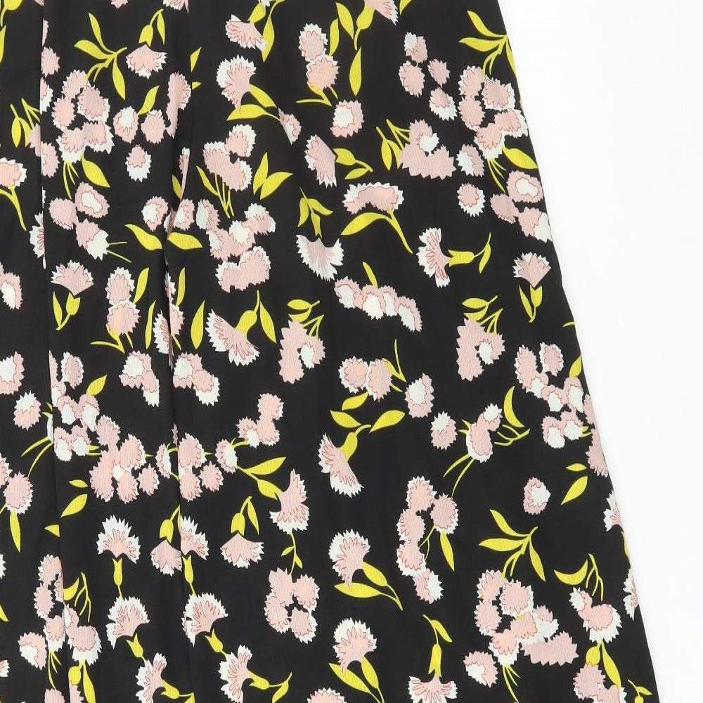 JCL Womens Floral Polyester Bloomer Trousers Size M L31 in Regular Zip