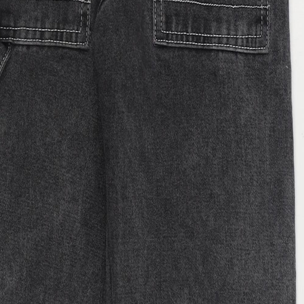 Feeling Womens Black Cotton Skinny Jeans Size 26 in L30 in Regular Zip