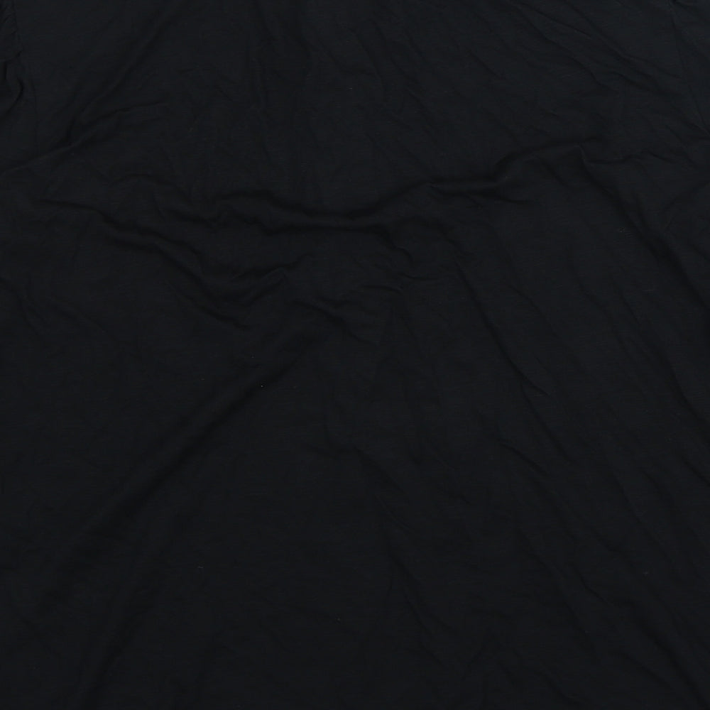 Womens UK Size 6 Marks and Spencer Black Basic Blouse