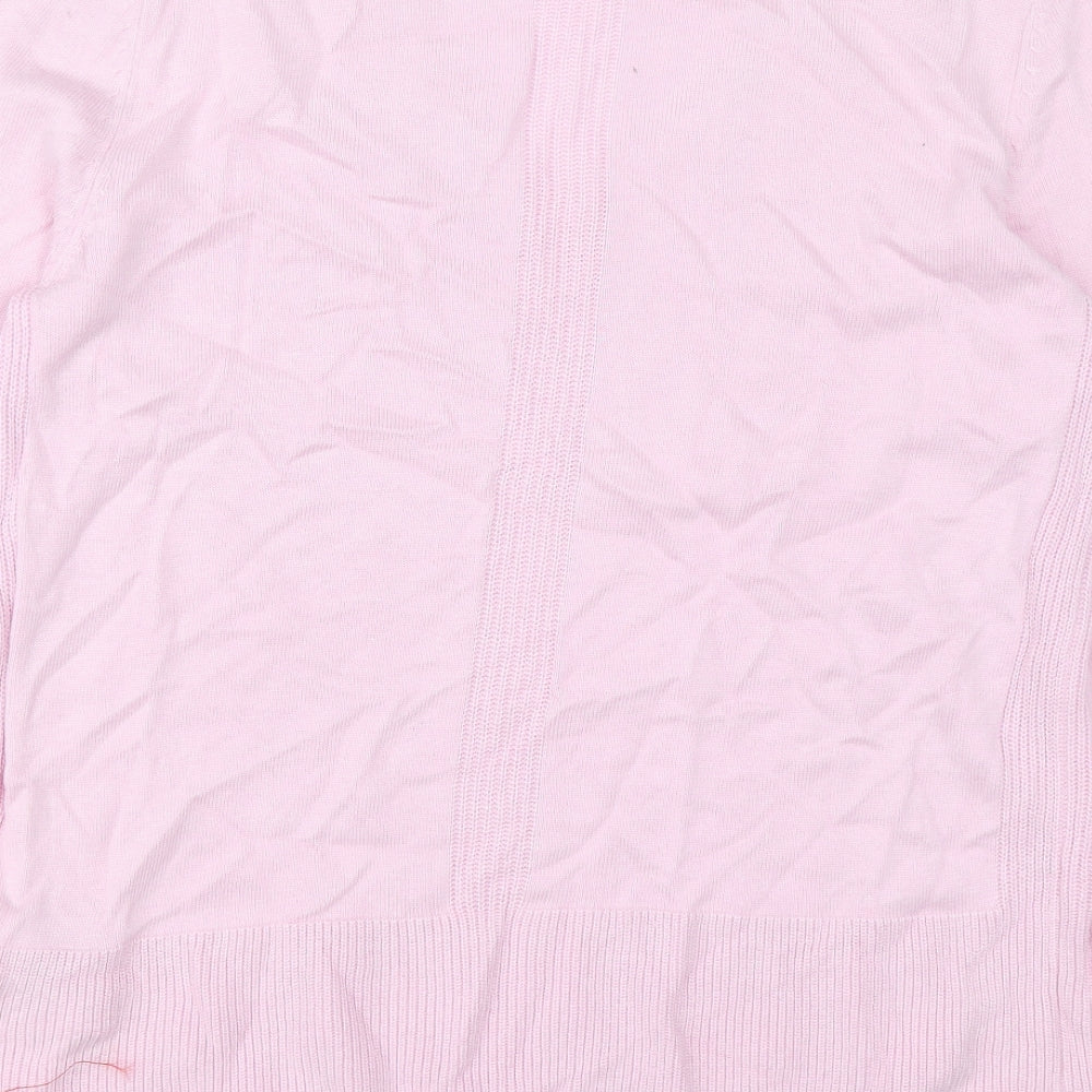 Womens UK Size 36 Preworn Pink Pullover Jumper
