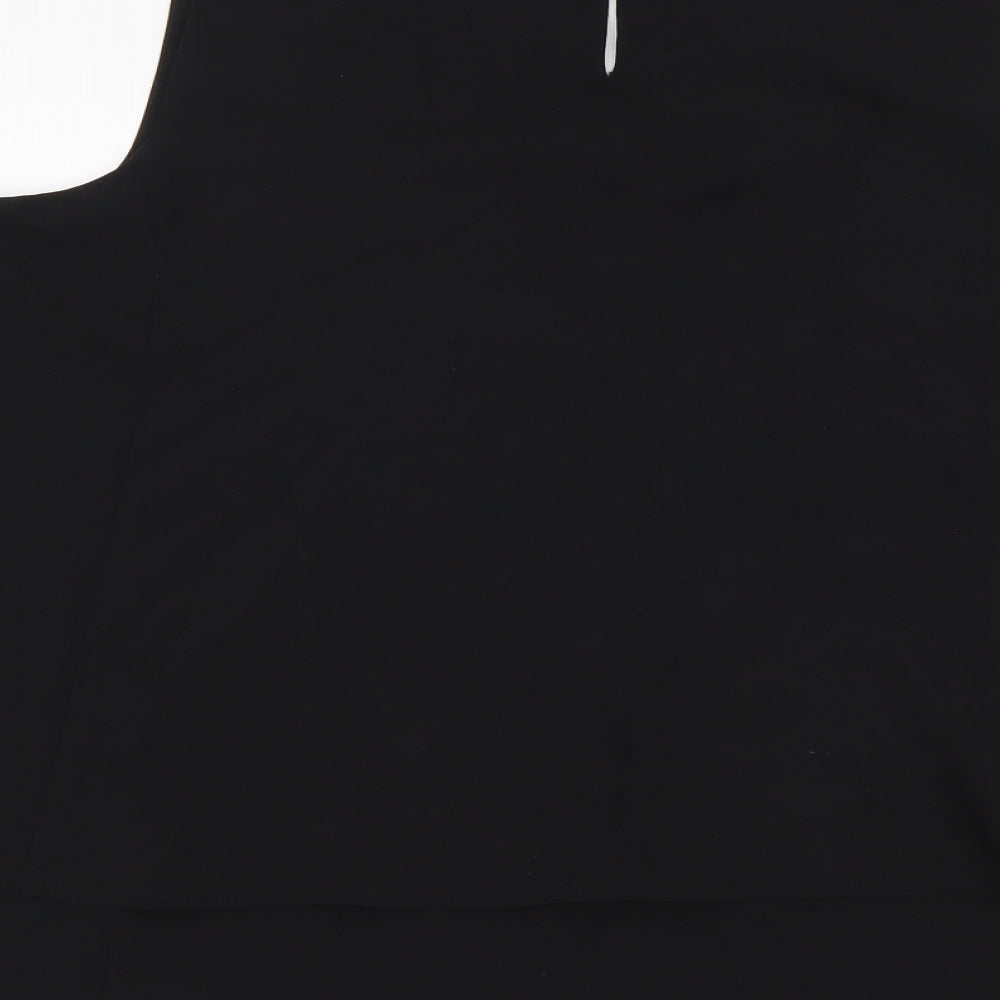 Womens UK Size 14 Together Black Basic Blouse