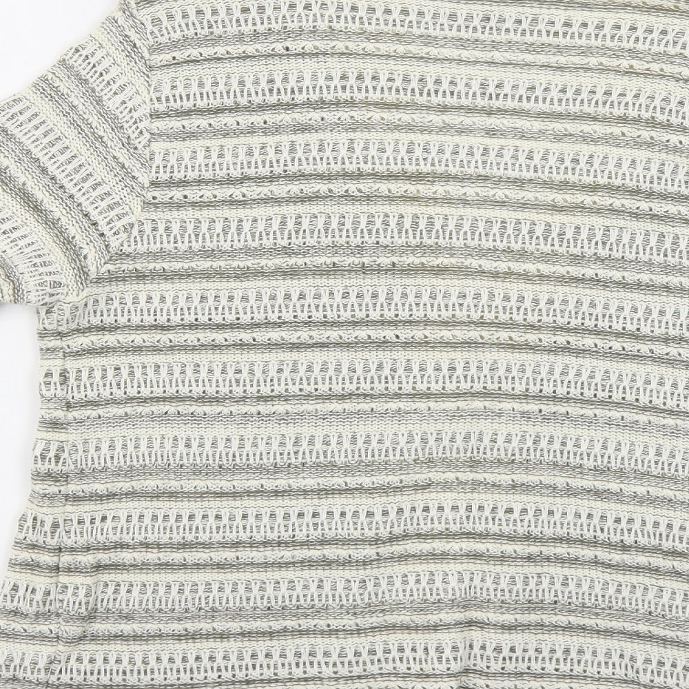 Womens UK Size S Bonmarché Beige Cardigan Jumper