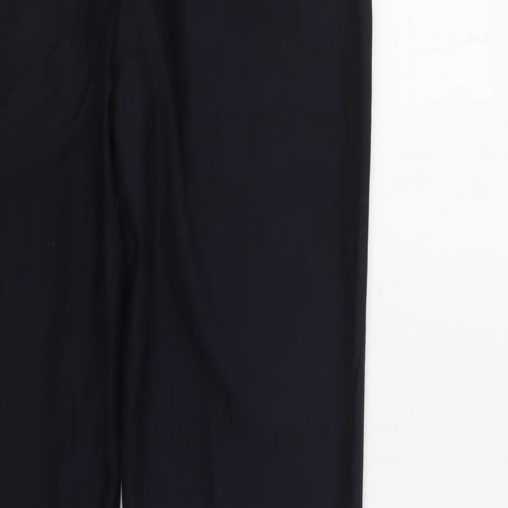 Mens UK Size 34 in Cedar Wood State Regular Fit Dress Pants Blue Trousers