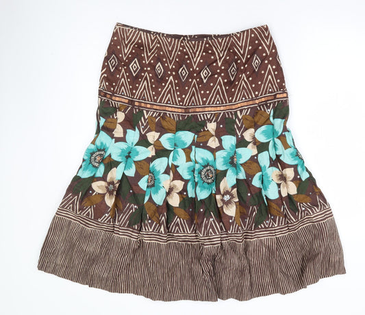 Womens UK Size 14 Kaliko Trumpet Skirt