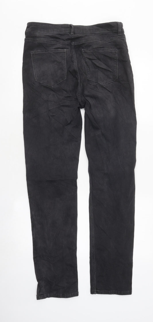 Womens UK Size 12 Marks and Spencer Regular Fit Skinny Black Jeans