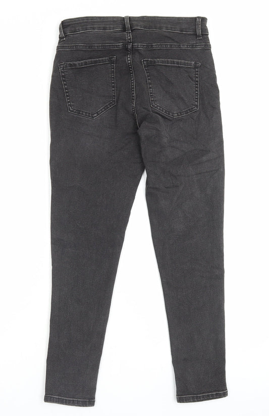 Womens UK Size 10 Marks and Spencer Regular Fit Skinny Black Jeans