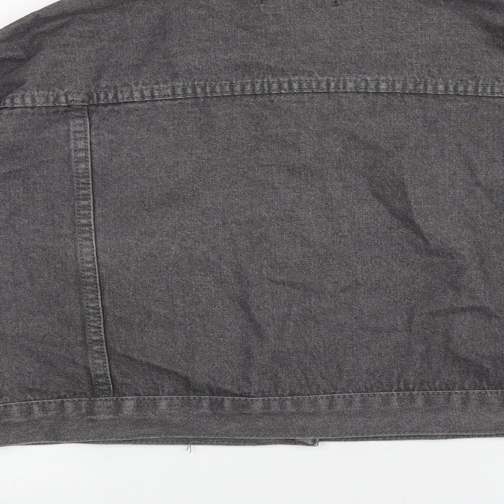 Womens UK Size 6 PRETTYLITTLETHING Grey Jacket